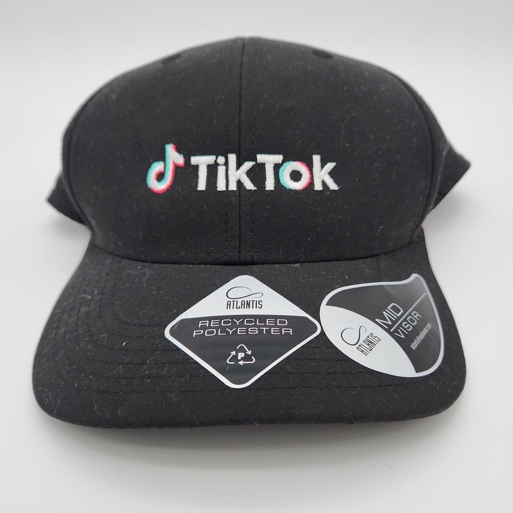 TikTok Influencer Embroidered Logo Adjustable Cap